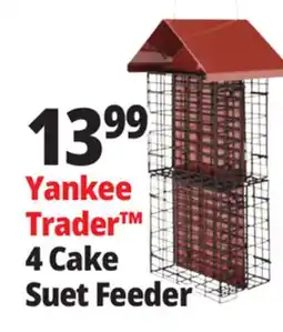 Ocean State Job Lot Yankee Trader 4 Cake Suet Feeder offer