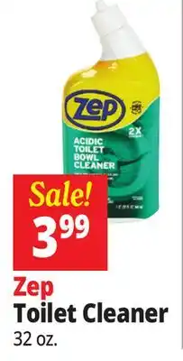 Ocean State Job Lot Zep Toilet Cleaner offer