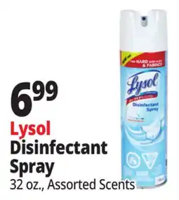 Ocean State Job Lot Lysol Disinfectant Spray offer