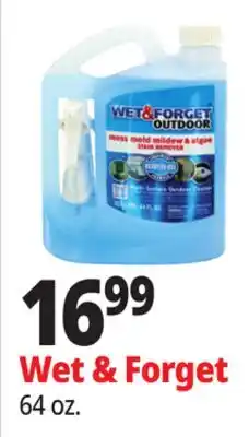 Ocean State Job Lot Wet & Forget Outdoor Moss Mold Mildew & Algae Stain Remover offer