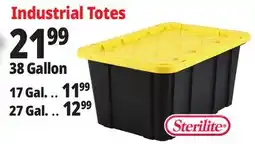 Ocean State Job Lot Industrial Tote 38 Gallon offer