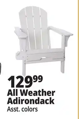 Ocean State Job Lot All Weather Adirondack offer