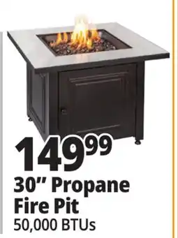 Ocean State Job Lot 30 Propane Fire Pit offer
