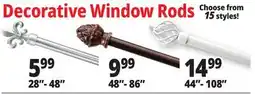 Ocean State Job Lot curtain rods offer
