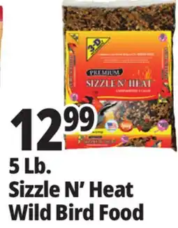 Ocean State Job Lot 5 Lb. Sizzle N' Heat Wild Bird Food offer