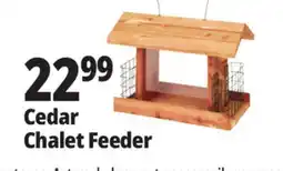 Ocean State Job Lot Cedar Chalet Feeder offer