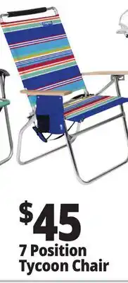 Ocean State Job Lot 7 Position Tycoon Chair offer
