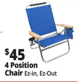 Ocean State Job Lot 4 Position Chair offer
