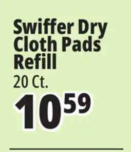 Ocean State Job Lot Swiffer Dry Cloth Pads Refill offer