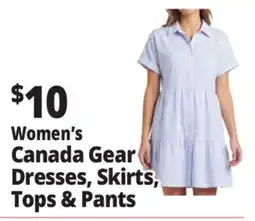Ocean State Job Lot Women's Canada Gear Dresses, Skirts, Tops & Pants offer