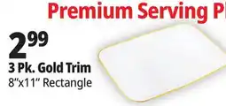 Ocean State Job Lot 3 Pk. Gold Trim offer