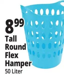 Ocean State Job Lot Tall Round Flex Hamper offer