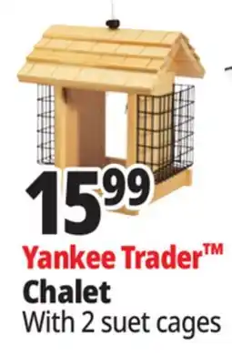 Ocean State Job Lot Yankee Trader Chalet With 2 suet cages offer