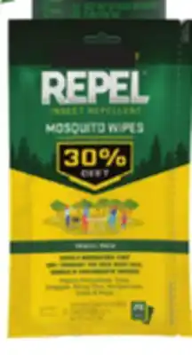Ocean State Job Lot Repel 7% Deet Wipes offer