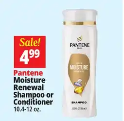Ocean State Job Lot Pantene Moisture Renewal Shampoo or Conditioner offer