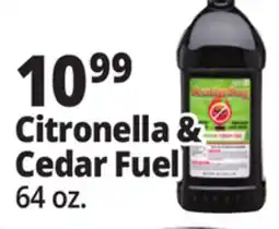 Ocean State Job Lot Citronella & Cedar Fuel offer