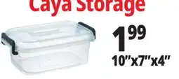 Ocean State Job Lot Caya Storage 10x7x4 offer