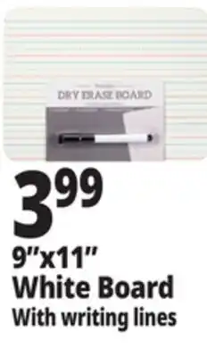 Ocean State Job Lot 9x11 White Board offer
