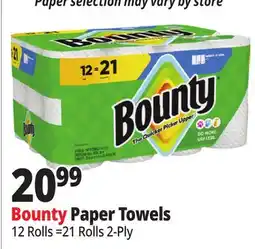 Ocean State Job Lot Bounty Paper Towels offer