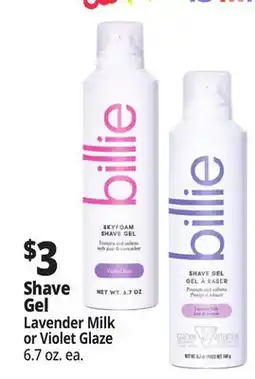 Ocean State Job Lot Shave Gel offer