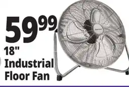 Ocean State Job Lot 18 Industrial Floor Fan offer