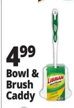 Ocean State Job Lot Libman Bowl Brush & Caddy 2 Piece offer