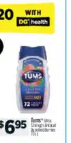 Dollar General Tums ultra Strength Antacid offer