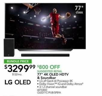 Nebraska Furniture Mart Lg 77 offer