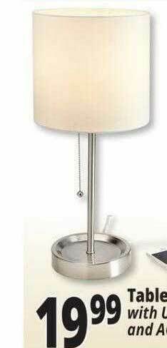 Ocean State Job Lot Table Lamp offer
