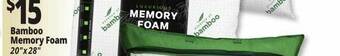 Ocean State Job Lot Bamboo Memory Foam 20 offer