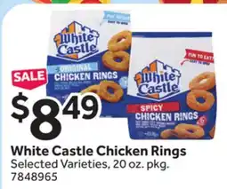 Stop&Shop White Castle Chicken Rings offer