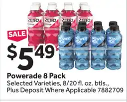 Stop&Shop Powerade offer