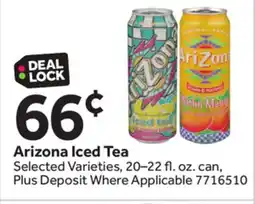 Stop&Shop Arizona Iced Tea offer