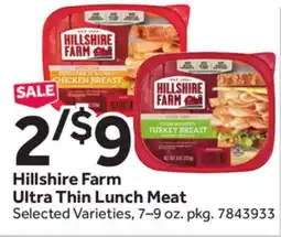 Stop&Shop Hillshire Farm Ultra Thin Lunch Meat offer