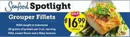 Stop&Shop Grouper Fillets offer