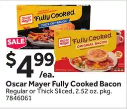 Stop&Shop Oscar Mayer Fully Cooked Bacon offer