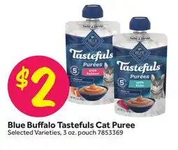 Stop&Shop Blue Buffalo Tasteful Cat Puree offer