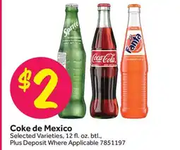 Stop&Shop Coke de Mexico offer