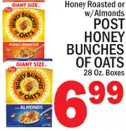 C Town POST HONEY BUNCHES OF OATS offer