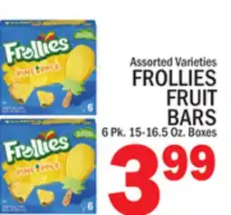 C Town FROLLIES FRUIT BARS offer