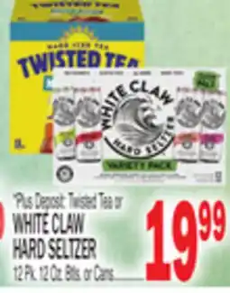 C Town WHITE CLAW HARD SELTZER offer
