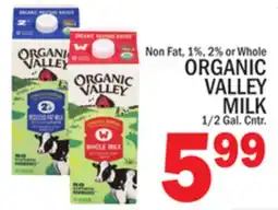 C Town ORGANIC VALLEY MILK offer