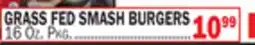 C Town GRASS FED SMASH BURGERS offer
