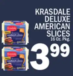 C Town KRASDALE DELUXE AMERICAN SLICES offer