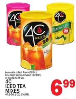 C Town 4C ICED TEA MIXES offer