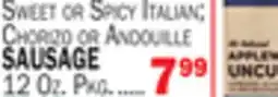 C Town SAUSAGE offer