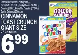 C Town CINNAMON TOAST CRUNCH GIANT SIZE offer