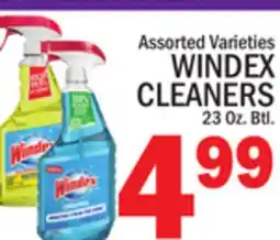 C Town WINDEX CLEANERS offer