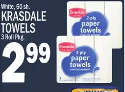 C Town KRASDALE TOWELS offer