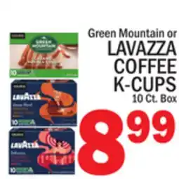 C Town LAVAZZA COFFEE K-CUPS offer